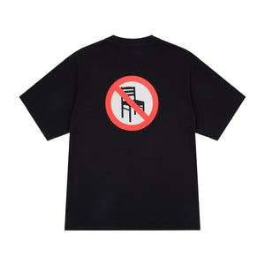 No Sitting T-Shirt Black