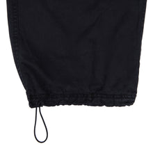 Garment Dye Block Cargo Pant Washed Black