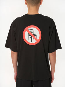 No Sitting T-Shirt Black