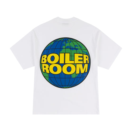 Globe Logo T-Shirt White