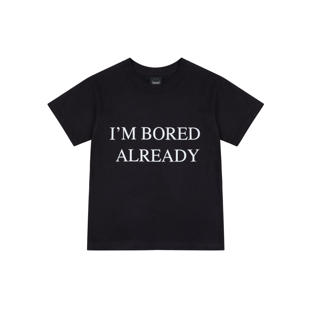 Bored Baby T-Shirt Black