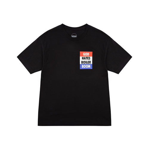 God Hates Boiler Room T-Shirt Black