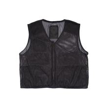 Mesh Cargo Vest Black