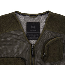 Mesh Cargo Vest Olive