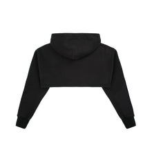 Cropped Hood Diamante Black