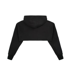 Cropped Hood Diamante Black