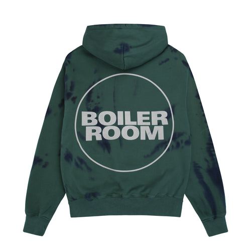 Core Hood Tie Dye 3M Green