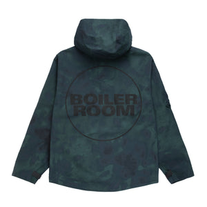 Tie Dye Shell Jacket Green