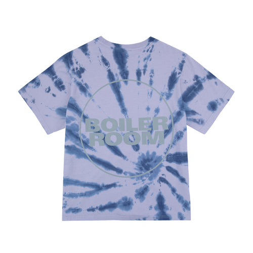 Core Logo Tie Dye 3M T-Shirt Blue