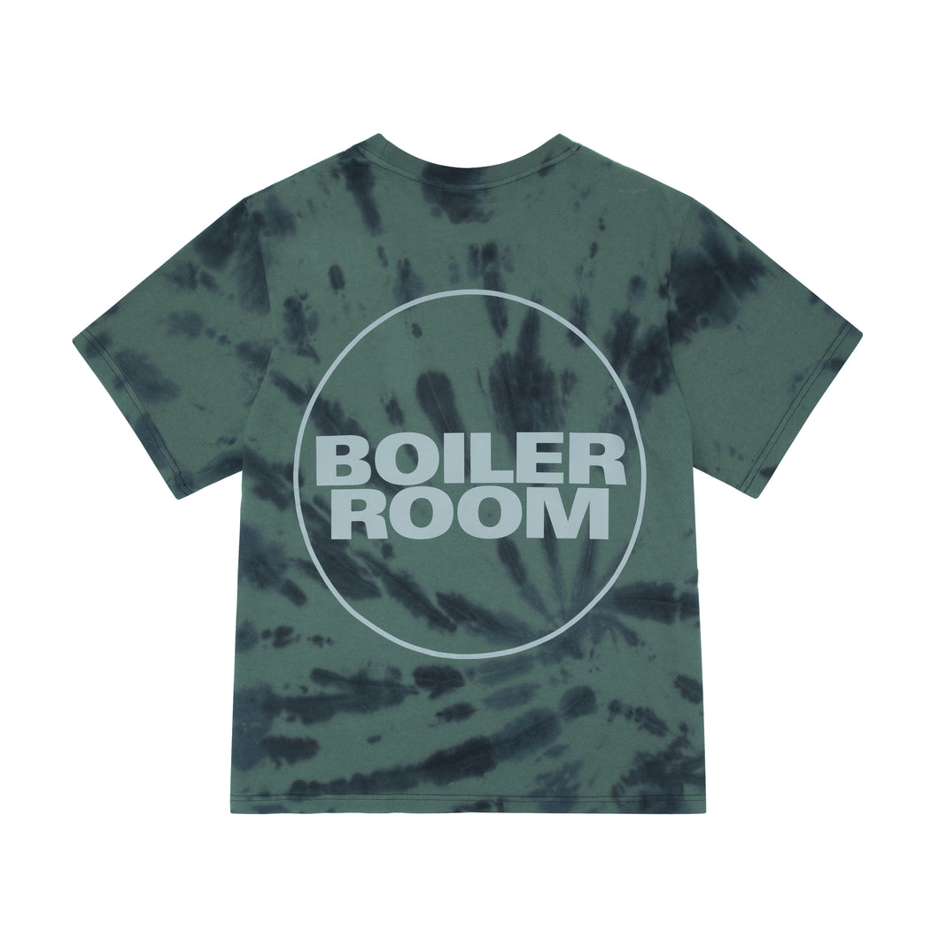 Core Logo Tie Dye 3M T-Shirt Green