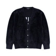 Hairy Cardigan Black