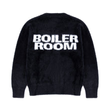 Hairy Cardigan Black