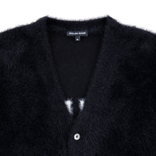 Hairy Cardigan Black