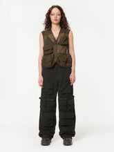 Mesh Cargo Vest Olive