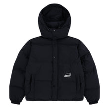 Hooded Puffer Jacket Black