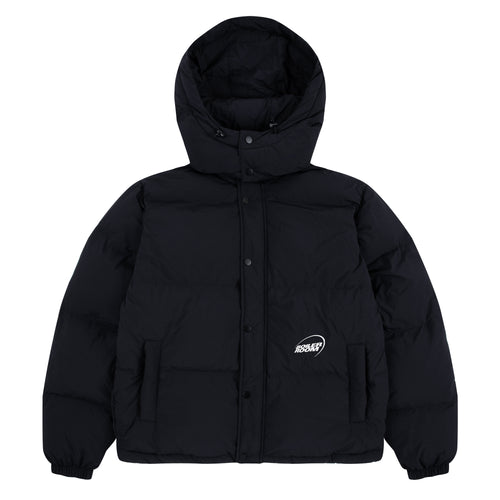 Hooded Puffer Jacket Black