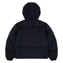 Hooded Puffer Jacket Black