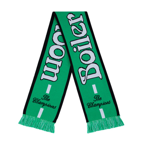 Boiler Room Football Scarf Green