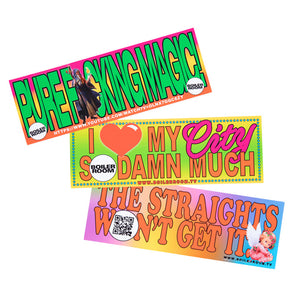 Bumper Sticker Pack