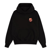 Strawberry Logo Hood Black