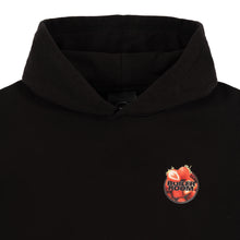 Strawberry Logo Hood Black