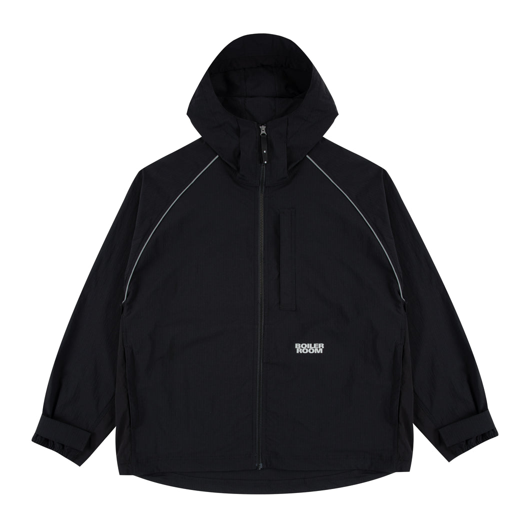 Packable Windbreaker Black