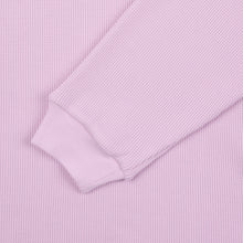 Waffle LS Top Pink