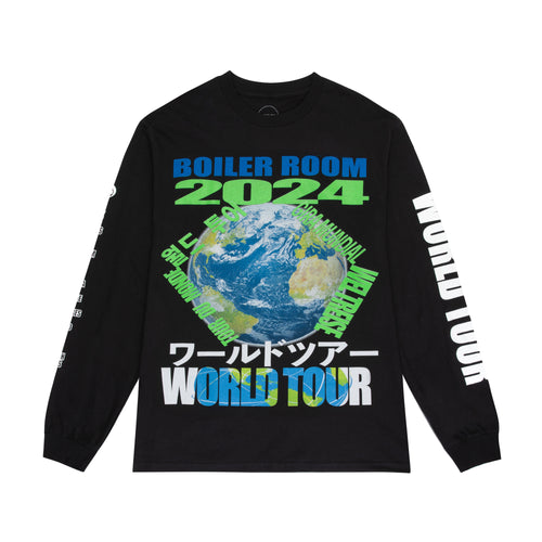 World Tour 2024 LS T-Shirt Black