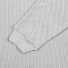 Waffle LS Top Grey