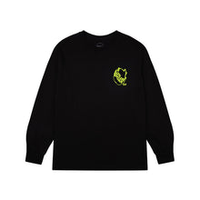 Waved Logo LS T-Shirt Black